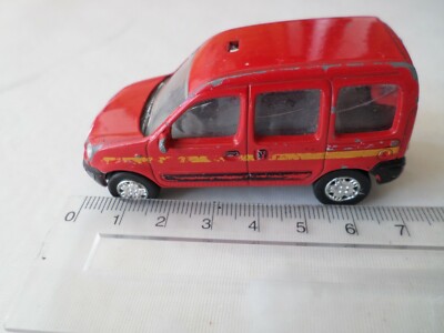 Camionnette De Pompiers Renault Kangoo Vitrée Norev – Modèle Réduit D'occasion, Collection