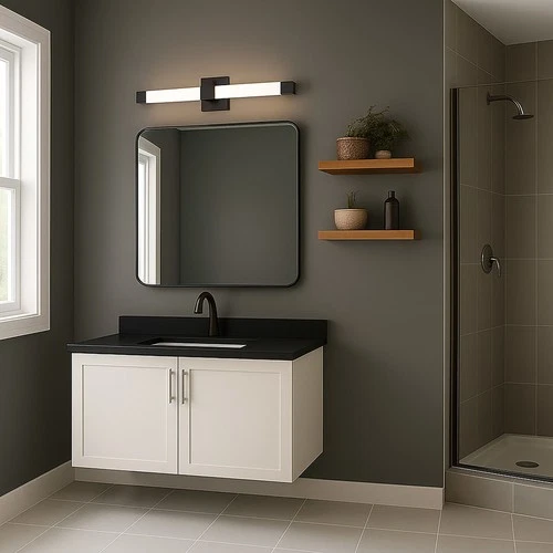 Nuvo Lighting 62/2621 Brightwyn 2 Light 24"W LED Bath Bar - Black - Picture 10 of 12