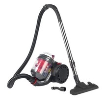 Beldray Cylinder Vacuum Cleaner Bagless Compact Vac Lite 700 W 2 L Black/Red