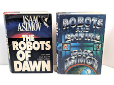The Robots of Dawn & Robots and Empire by Isaac Asimov (BCE Hardcover) Book Club