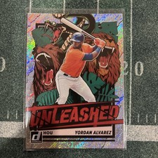 2021 Donruss #UNL1 Yordan Alvarez Unleashed Silver 