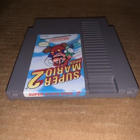 Vintage Nintendo NES Super Mario Bros 2 Video Game