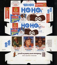 1977 Hostess Ho Hos Baseball Vida Blue Manning Buckner Panel Complete Box *HP79