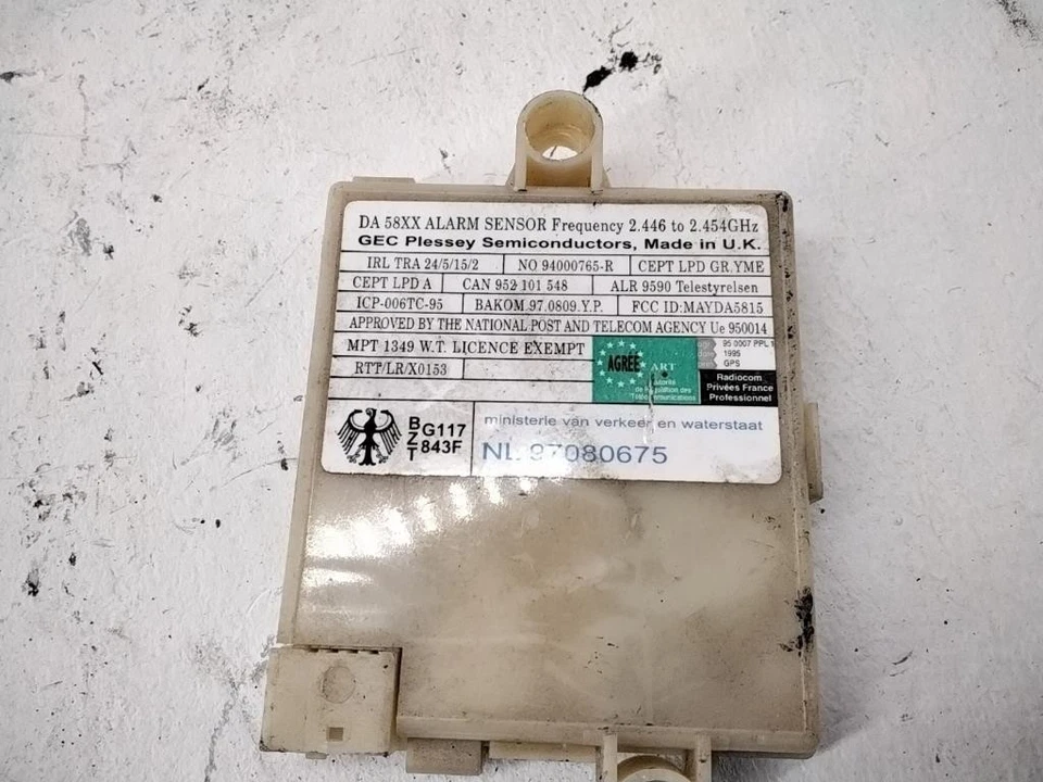 CENTRALINA ALLARME PER BMW Z3 Roadster BMW 6 906 104 LUCAS 52010408H (96>02) - Immagine 3 di 3