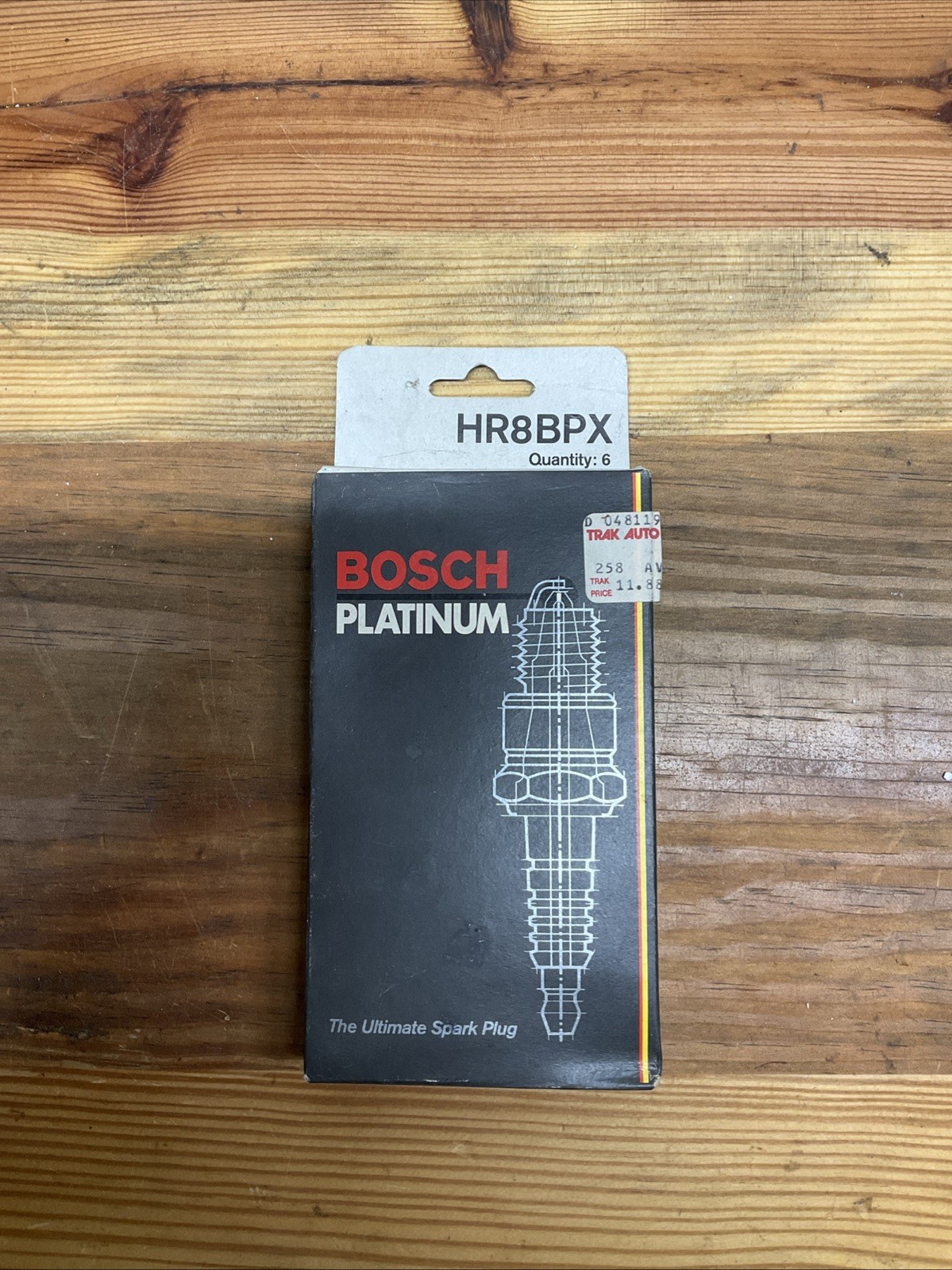 Bosch Platinum Spark Plugs #HR8BPX Pack of 6 NOS