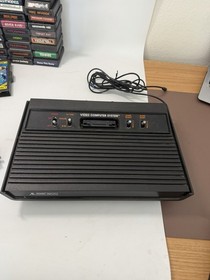 Tested Atari 2600 Video Game Console Lot With 90+ Games MANUALS and extras