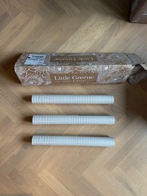 3 Rollen Little Greene Tapete Ombré Uni Doric - Brandneu