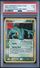 2004 POKEMON EX TEAM ROCKET RETURNS GOLD STAR #109 TREECKO-HOLO PSA 3 on eBay