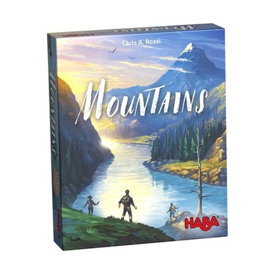 HABA Board Game Mountains Box SW (New)
