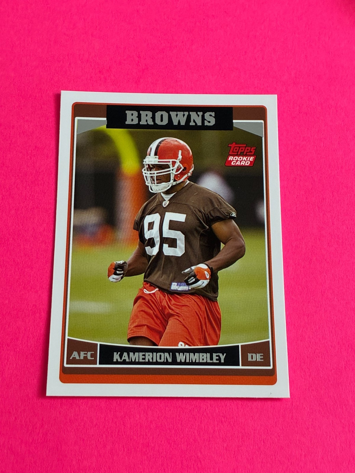 Kamerion Wimbley Topps #342 Base