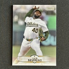 2025 Topps Stadium Club Luis Severino #49 Athletics