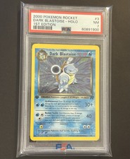 Darkness Blastoise Pokémon TCG Professional Sports Authenticator 