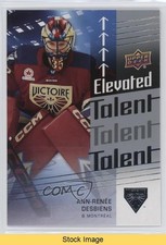 2024-25 Upper Deck PWHL Elevated Talent Ann-Renee Desbiens #ET-19 READ 1t59