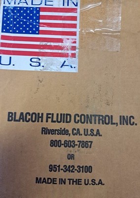New Blacoh C311V Pulsation Dampener Sentry II 85 in³ 3/4'' FNPT 150 PSI PVC Viton