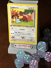 teddiursa pokemon card value Amazon.com: Pokemon - Teddiursa (77)
