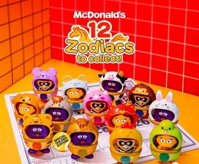 McDonald s 13 Zodiac Toys Philippine Release