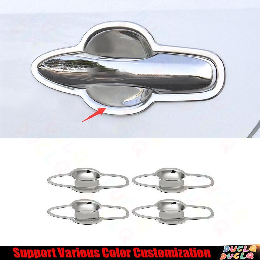 Exterior Side Door Bowl Frame Trim 8* For Toyota Corolla 2019-2023 Chrome Steel