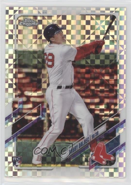 2021 Topps Chrome X-Fractor Bobby Dalbec #151 0gx2