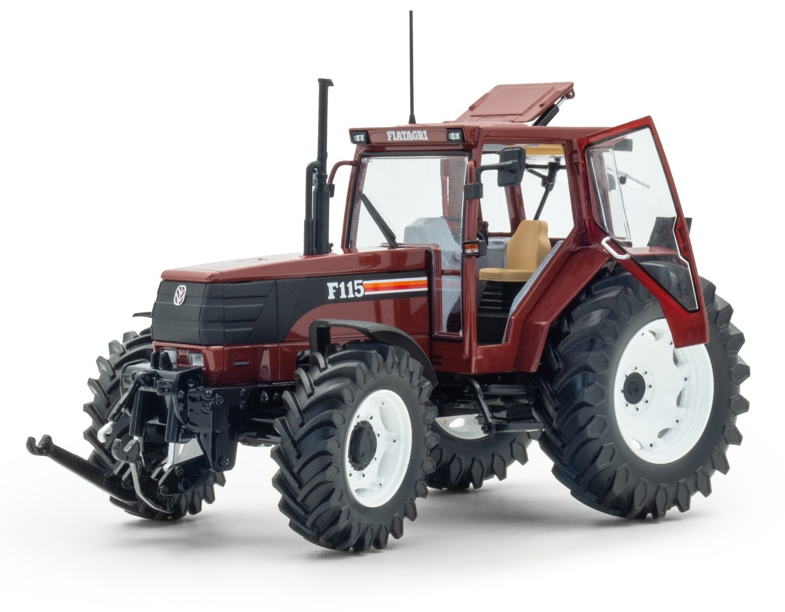 FIAT Winner F115 ROS tracteur miniature avec relevage avant pour diorama 1/32