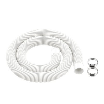 Flexible Spiral Wound PE Hose 1.25 inch ID 59.06 inch for Pool Pump Connections
