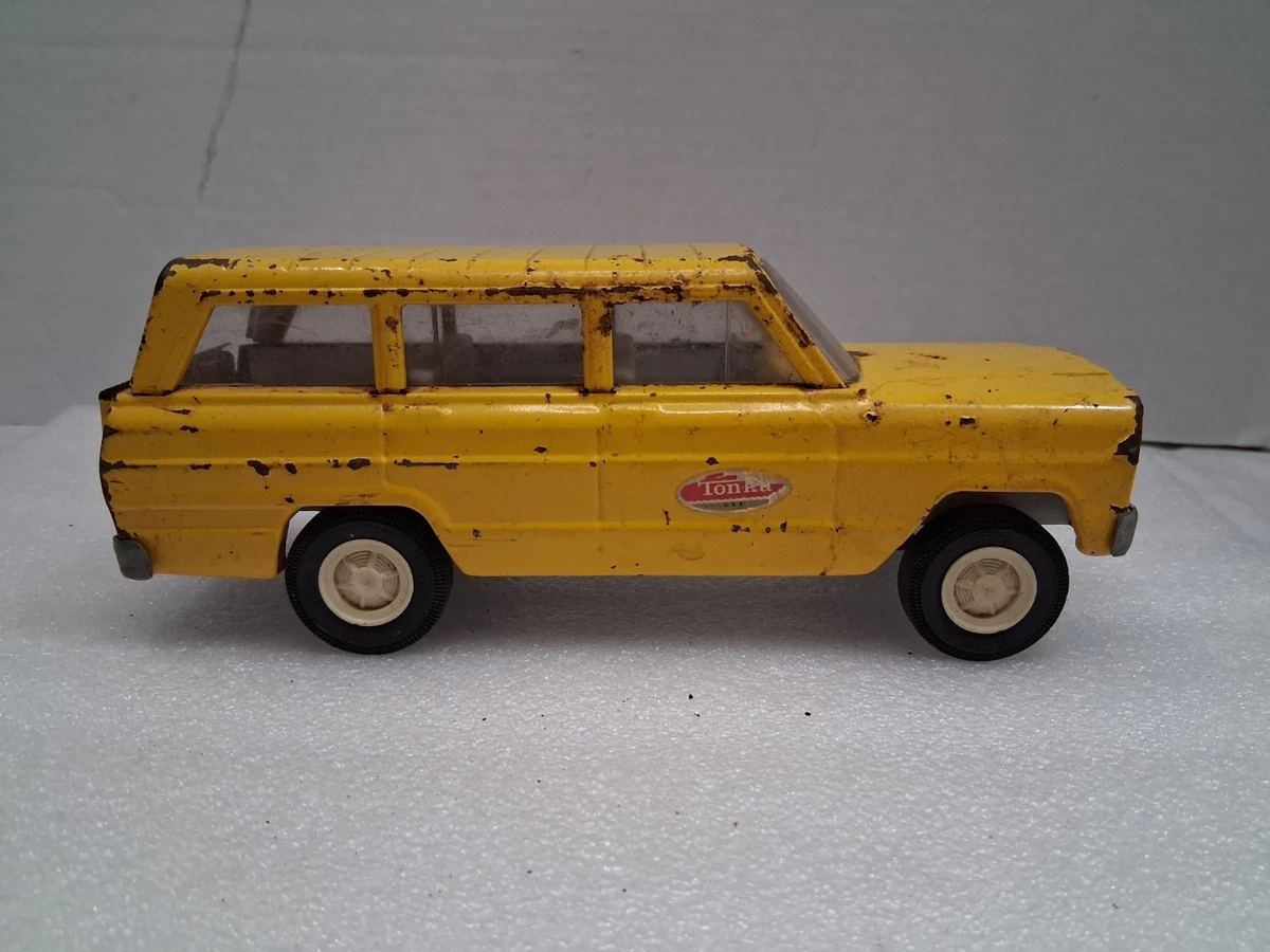 Tonka Jeep Yellow Vintage Manufacture Diecast Cars, Trucks & Vans