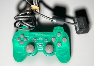 Sony PlayStation PS1 DualShock Controller Emerald Green SCPH-1200