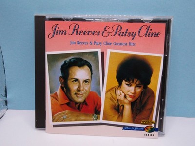 JIM REEVES  & PATSY CLINE STUDIO RAINBOW MFP  RELEASE 10 TRACKS  AUSTRALIA  CD