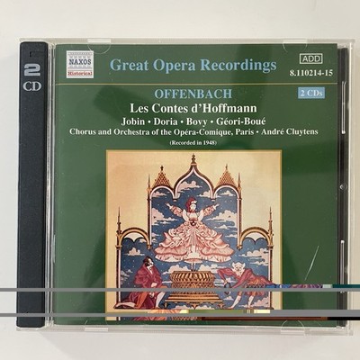Offenbach   Les Contes D'Hoffmann CD 2002 Naxos - 2 CD's - Excellent Condition