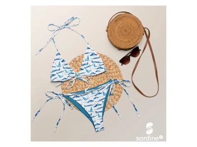 Funny Pattern String Bikini