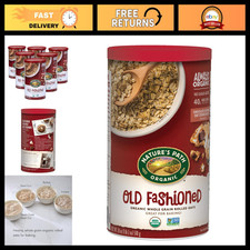 Organic Old Fashioned Oats, 18 oz - Healthy Breakfast Cereal Pack of 6 