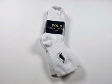 Polo Ralph Lauren Men's 3 Pairs Lightweight Ribbed Socks Japan One Size