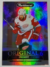2018-19 Parkhurst Hockey Original 6 O6-11 Henrik Zetterberg Detroit Red Wings