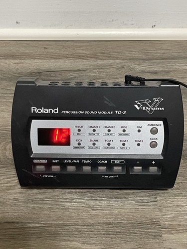 Roland TD-3 V-Drum Sound Module -Tested