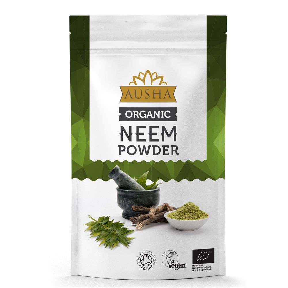 AUSHA Organic Neem Powder 100g - 2 Pack - Image 2