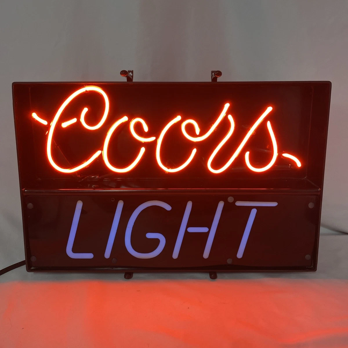 Vintage Coors Beer Neon Sign In Collectible Coors Signs & Tins for