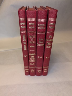 Restoration Reprint Library 4 Book Lot Lancelot Oliver