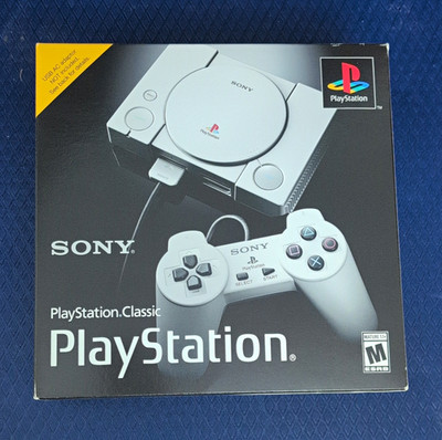 NEW UNOPENED Sony PlayStation Classic Mini console Preloaded Games SCPH-1000R