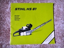 Bedienungsanleitung Stihl HS 61