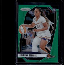 2024 Panini Prizm WNBA - Charisma Osborne #65 Green Prizm (RC)