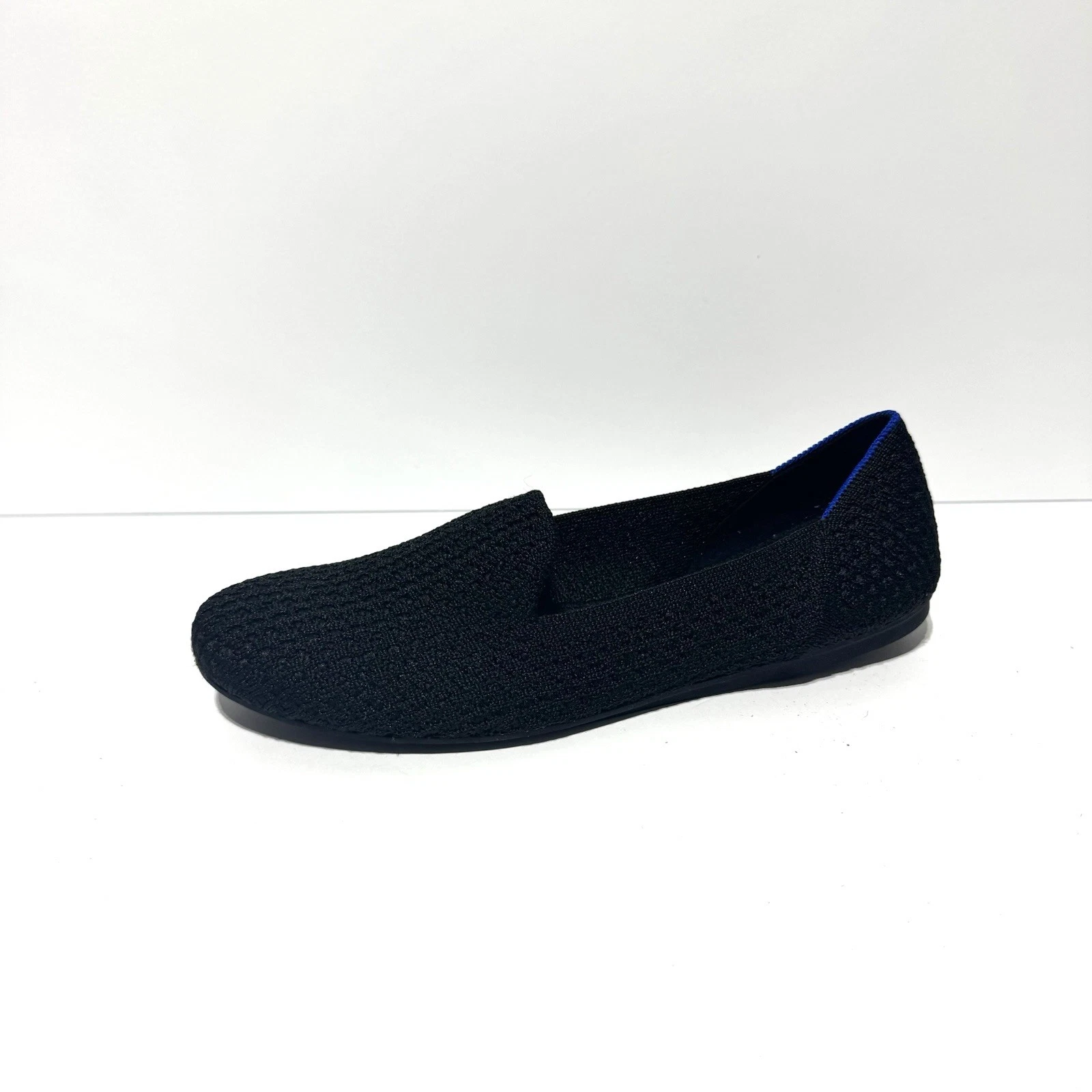 Rothys Womens The Loafer Black Swiss Dot Size 8M