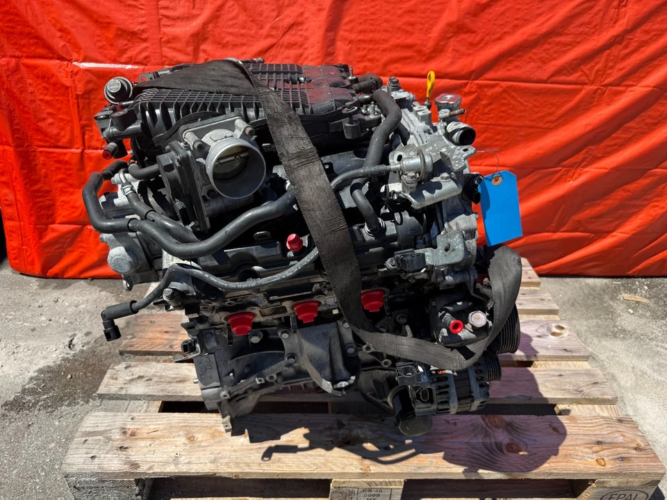 09-13 INFINITI G37 VQ37VHR TRACCIÓN TRASERA (TRACCIÓN TRASERA) - MOTOR MOTOR BLOQUE LARGO 62K Foto 3 de 4