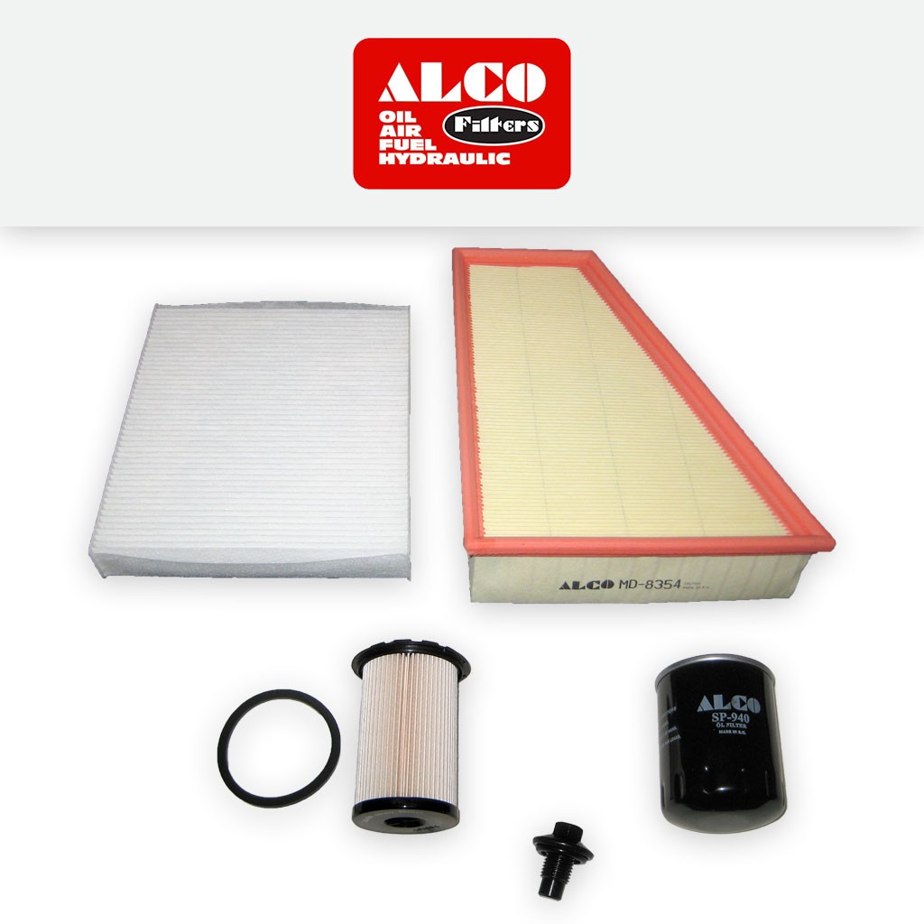 SERVICE KIT FORD MONDEO MK4 1.8 TDCI ALCO OIL AIR FUEL CABIN FILTERS (2007-2015)