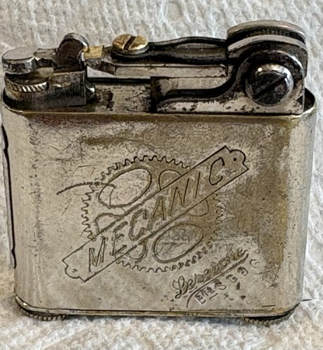 1930’s Mecanic Le Resche Semi-automatic Lighter - Made In France