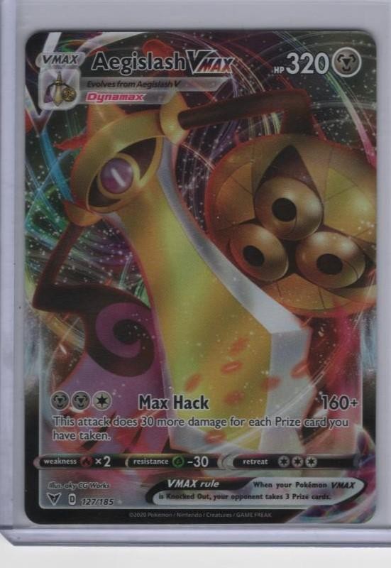SWSH04: Vivid Voltage #127/185 Aegislash VMAX