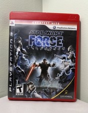 Star Wars Force Unleashed PS3 Greatest Hits CIB + Manual Included