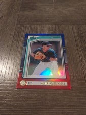 KEVIN MCGONIGLE 2024 DONRUSS RATED PROSPECT BLUE/RED PARELLEL RC. SEE DESCRIPT.