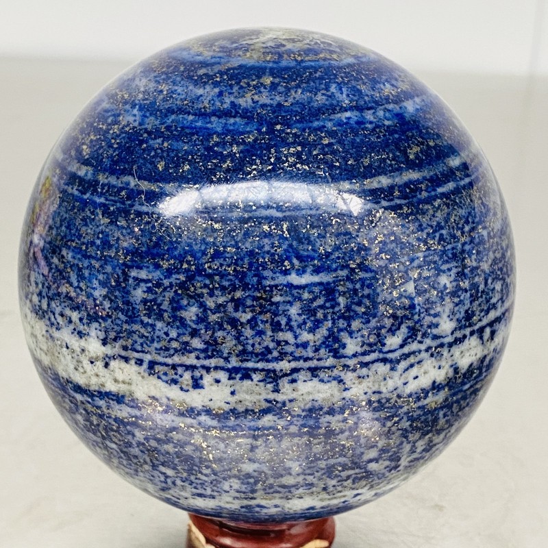 Natural Lapis lazuli Sphere Quartz Crystal Ball Reiki Healing 1640G