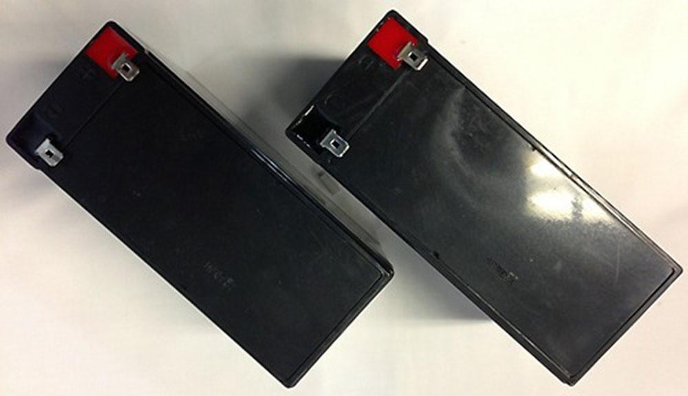 UPG 12V 10AH Battery for Lashout 24 Volt 400 Watt Scooter - 2 Pack
