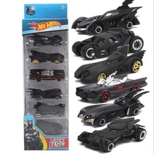 Set of 6 Batman Batmobile Car Model Toy Vehicle Metal Gift Kids Gift Boxed New
