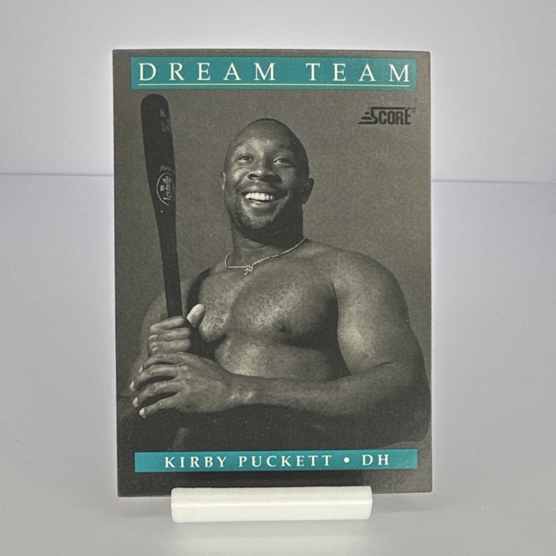 Score 1991 Dream Team Kirby Puckett #891 Minnesota Twins Baseball Card